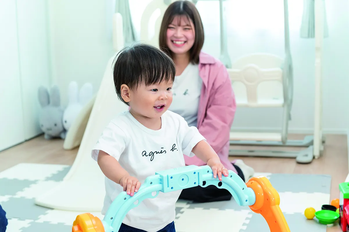 子育てサポートが手厚く、安心して子育てを楽しんでいます