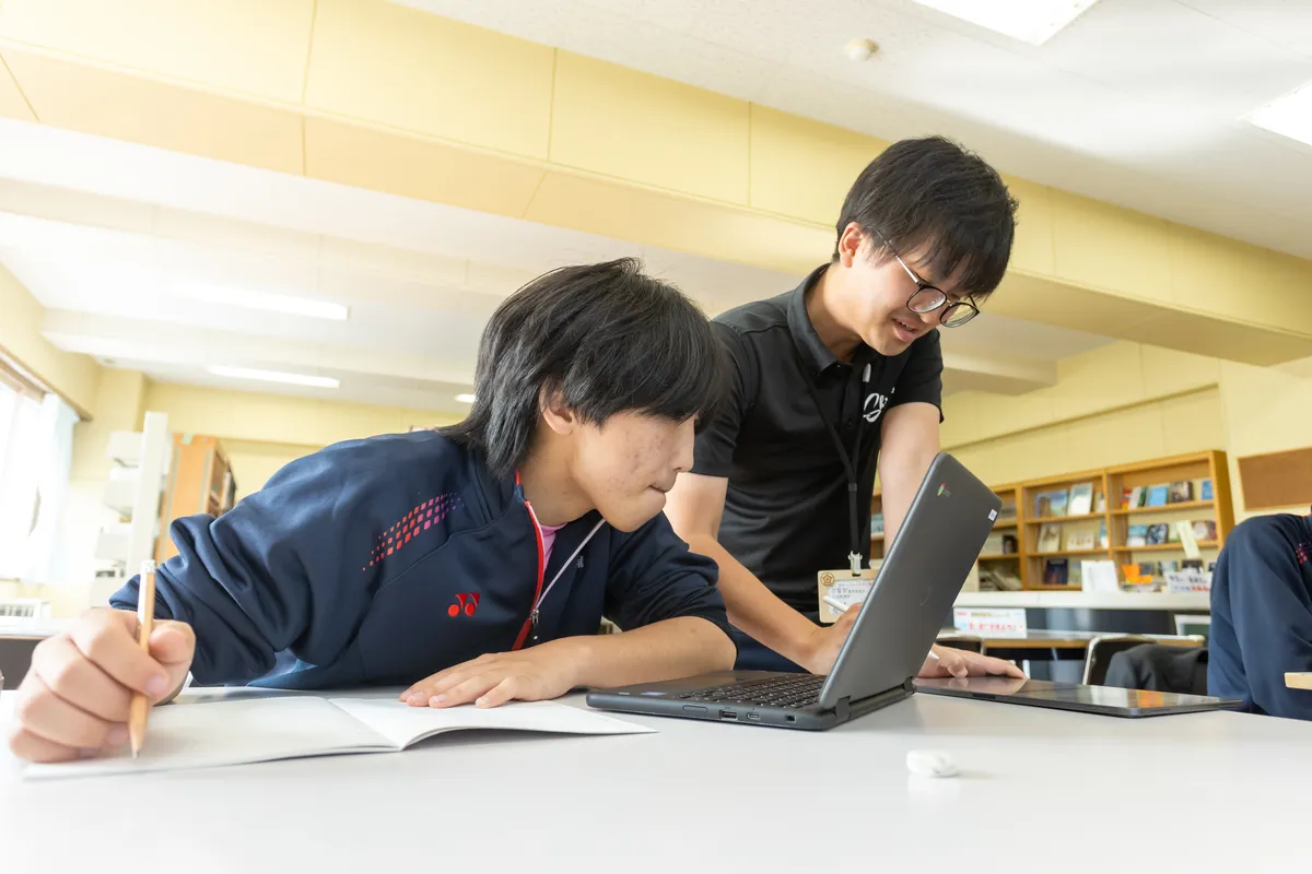 1人1人に合わせてワンツーマンの指導