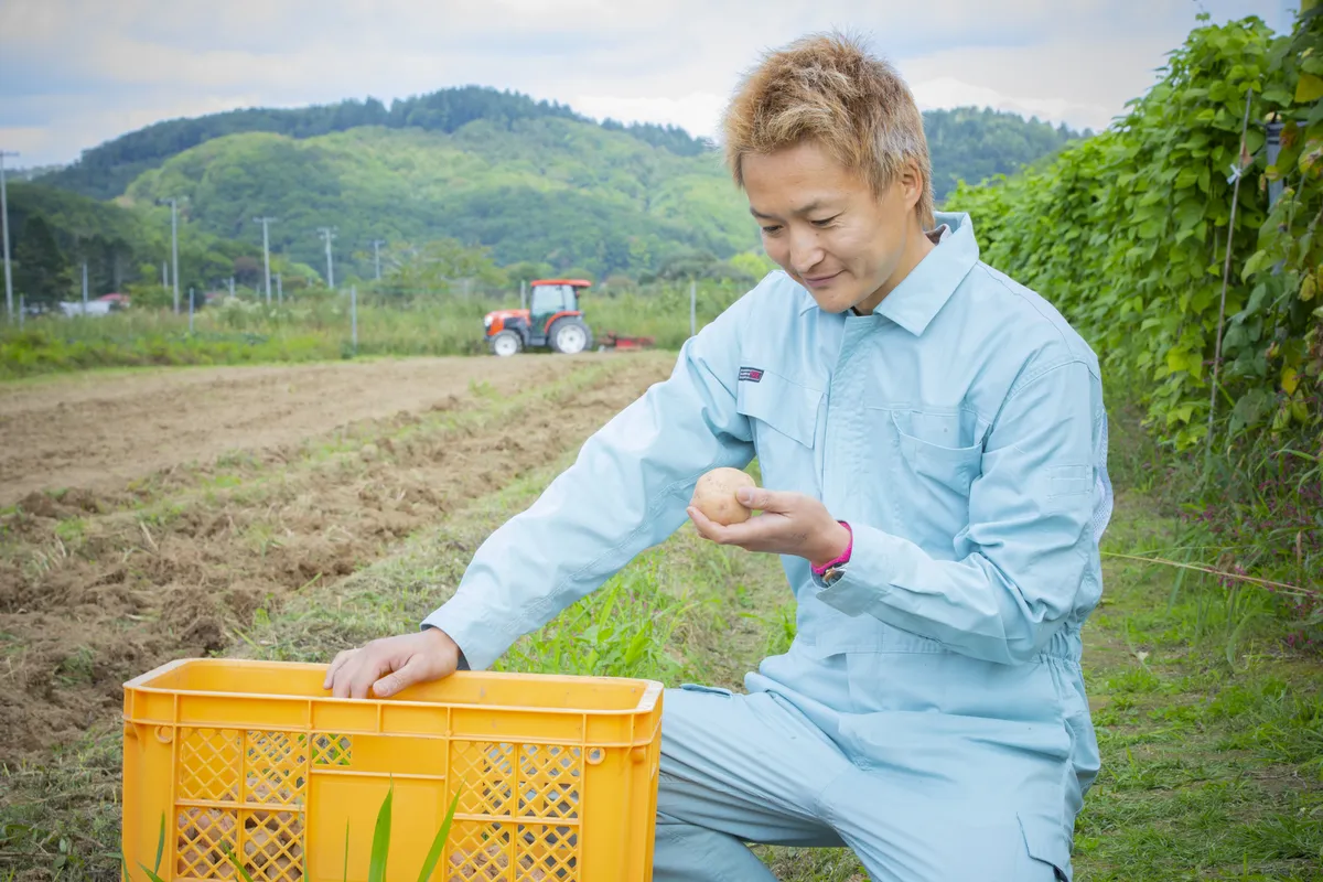 食の安全を追求した作物を自然栽培でつくる